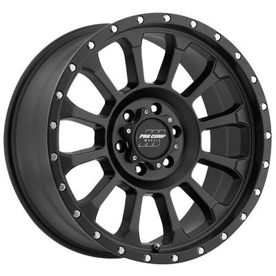 Pro Comp 34 Series Rockwell, 17x8.5 Wheel with 6 on 135 Bolt Pattern - Satin Black - 5034-78536